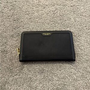 Henri Bendel Jetsetter Nylon Zip Around Continental Wallet